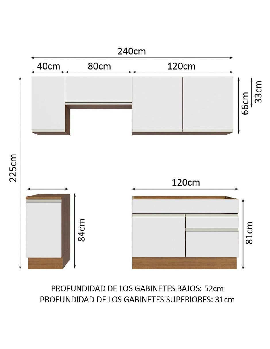 Cocina integral Glamy 11