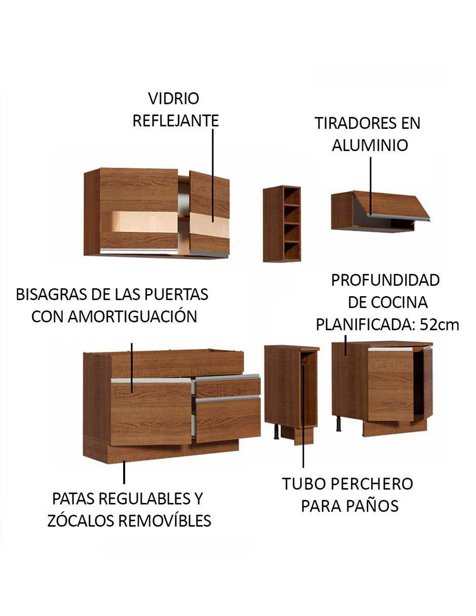 Cocina integral Parma Glamy 7