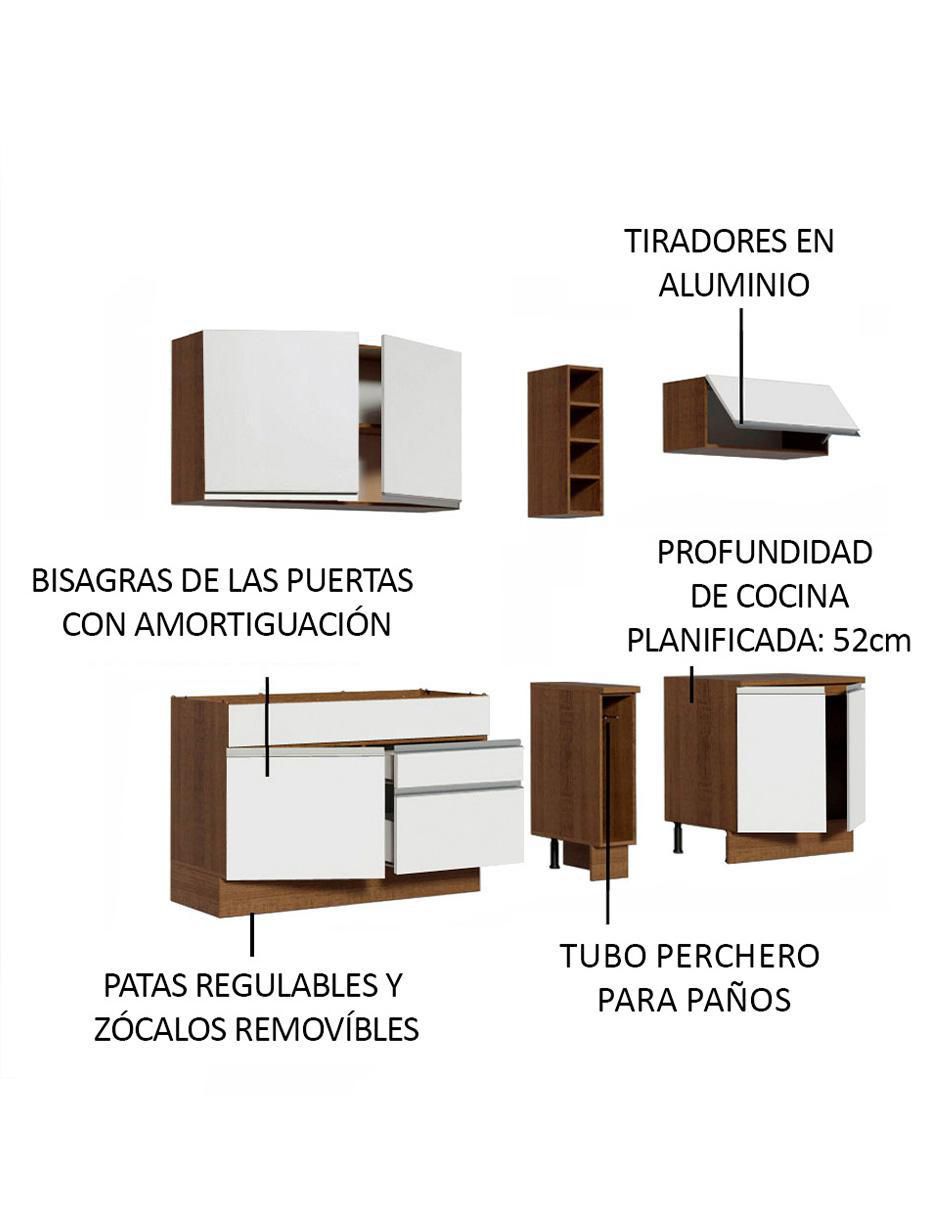 Cocina integral Parma Glamy 6