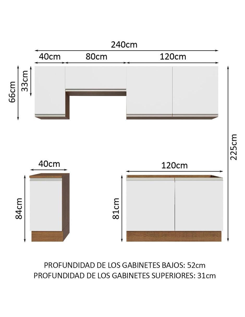 Cocina integral Glamy 10