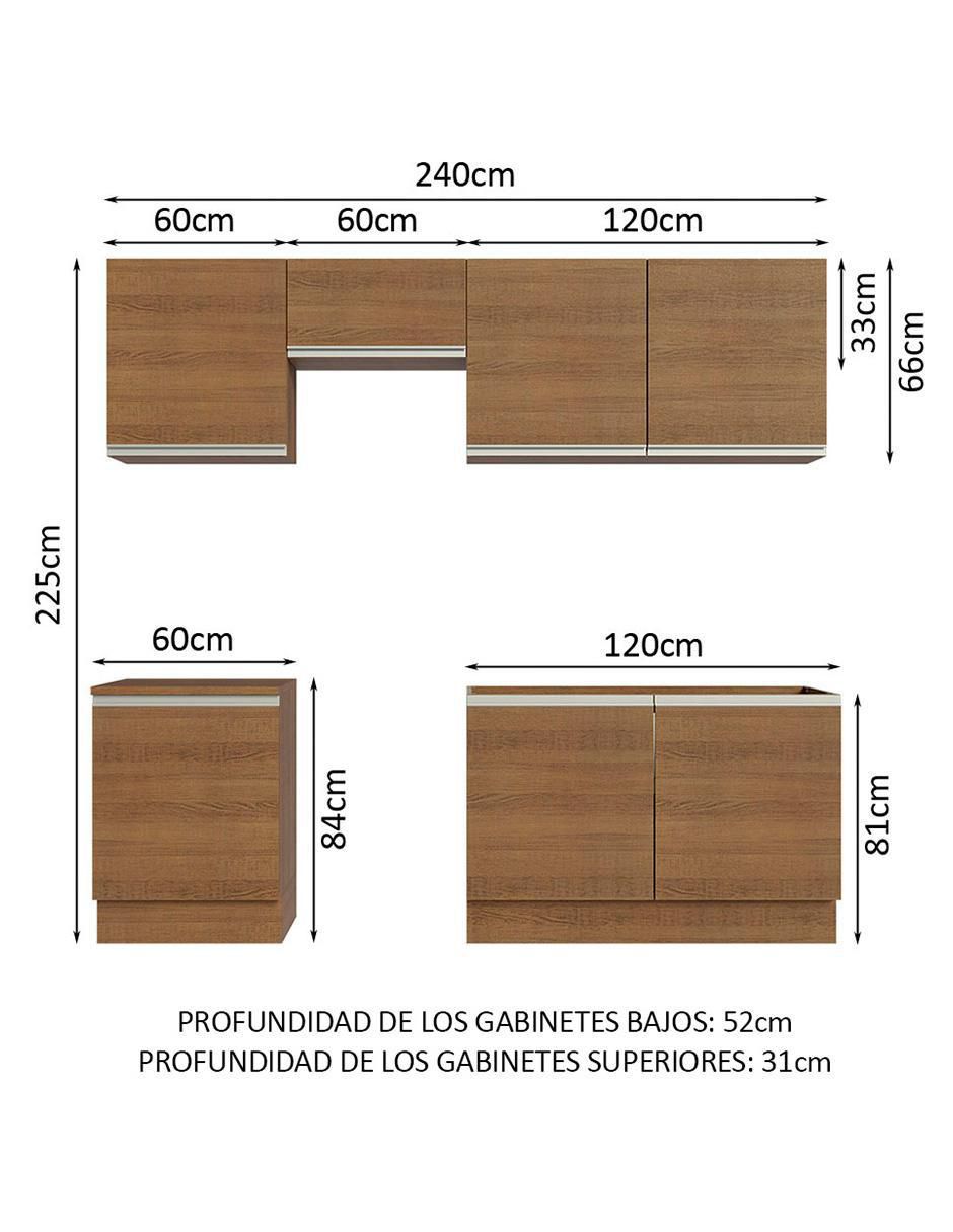 Cocina integral Glamy 11