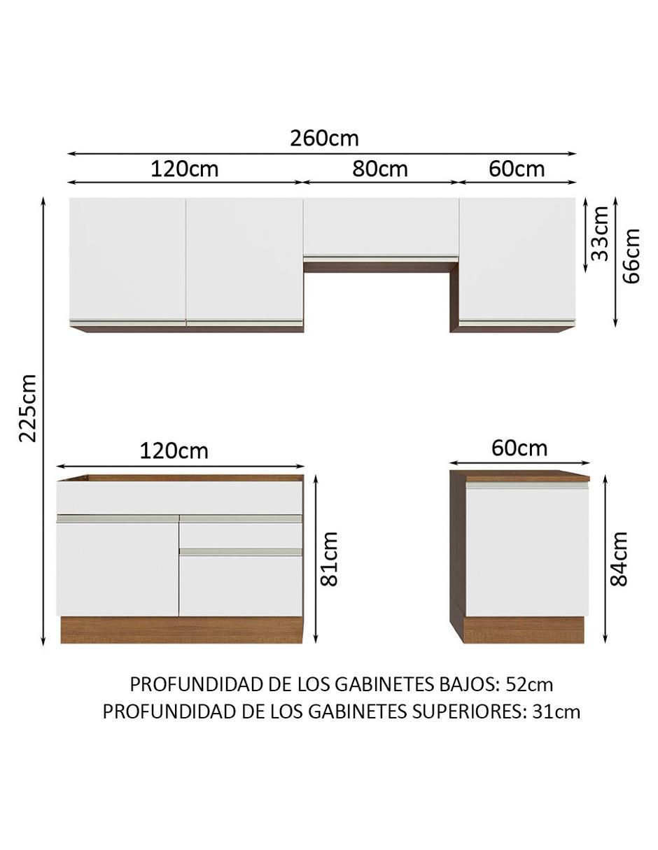 Cocina integral Glamy 11