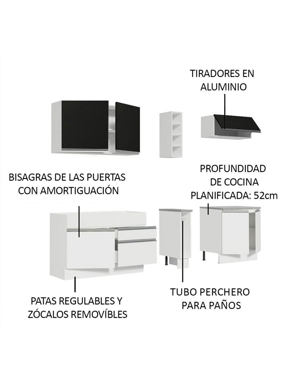 Cocina integral Parma Glamy 5