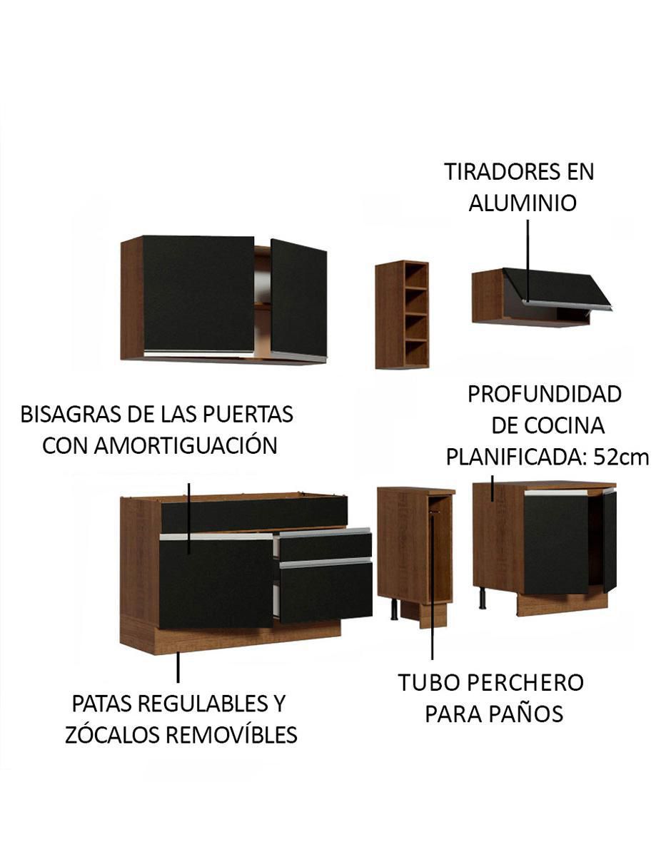 Cocina integral Parma Glamy 7