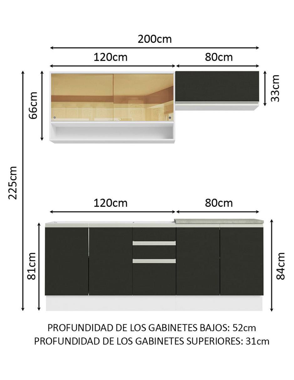 Cocina integral Glamy 11