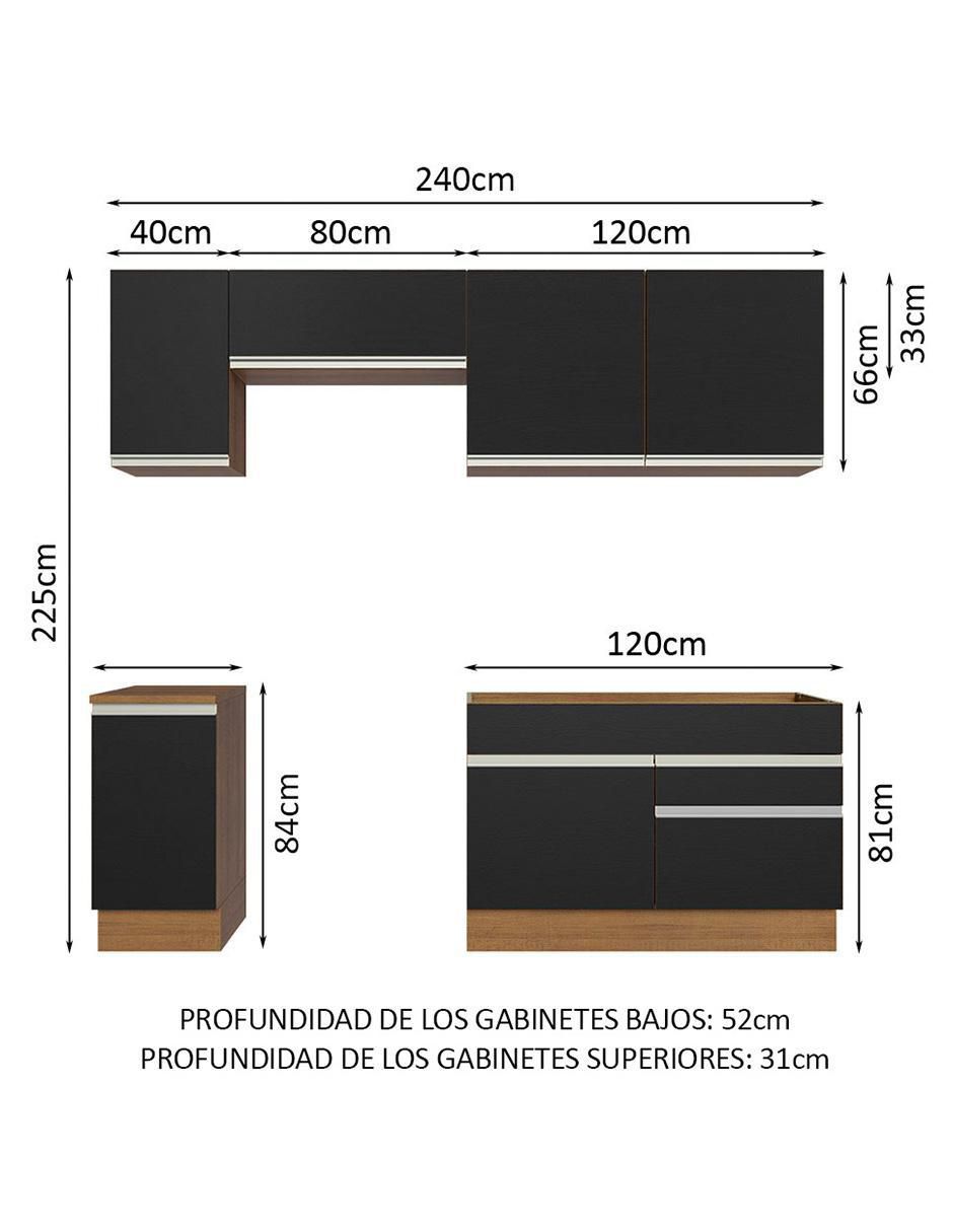 Cocina integral Glamy 11