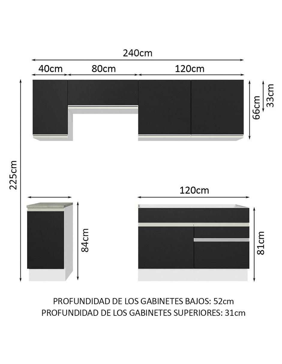 Cocina integral Glamy 11