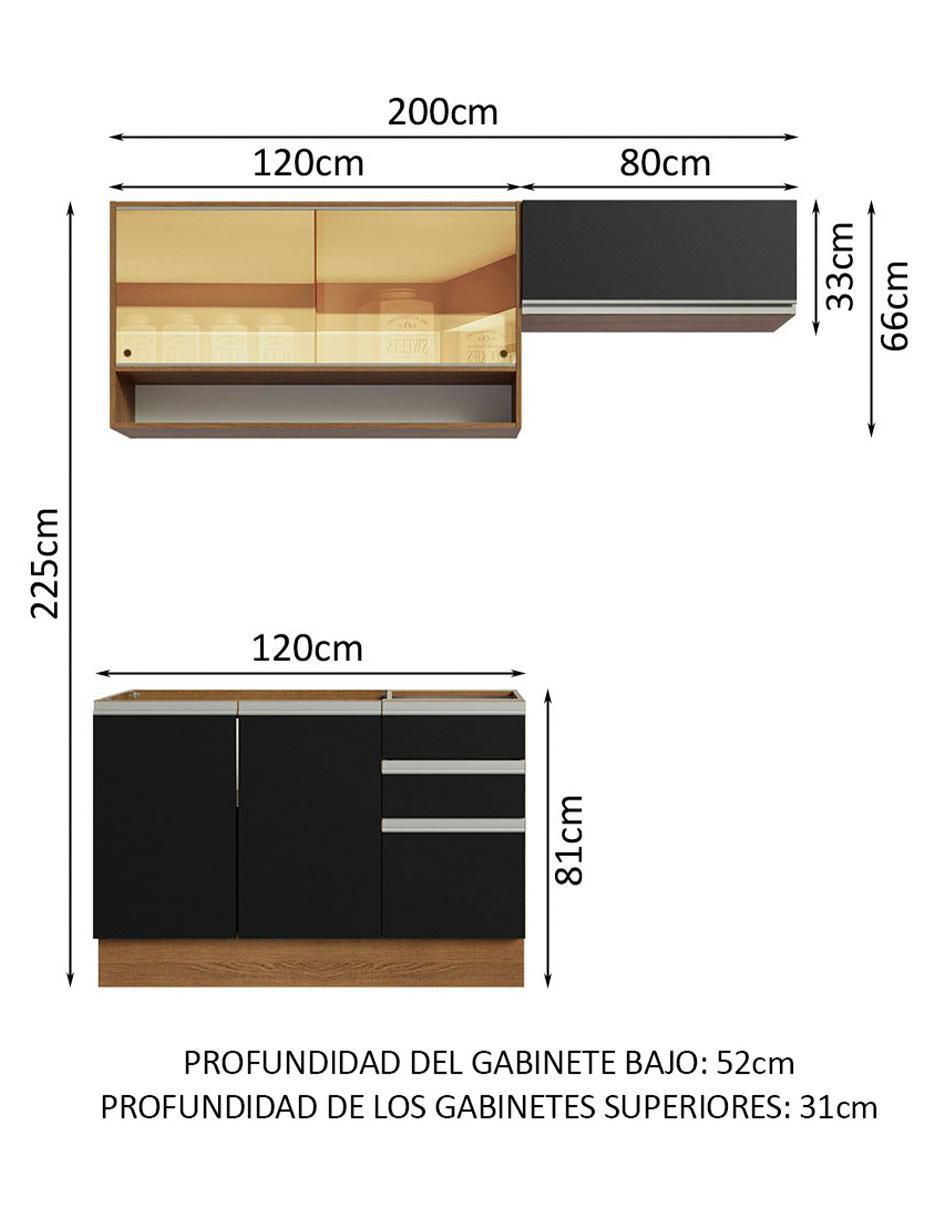 Cocina integral Glamy 12