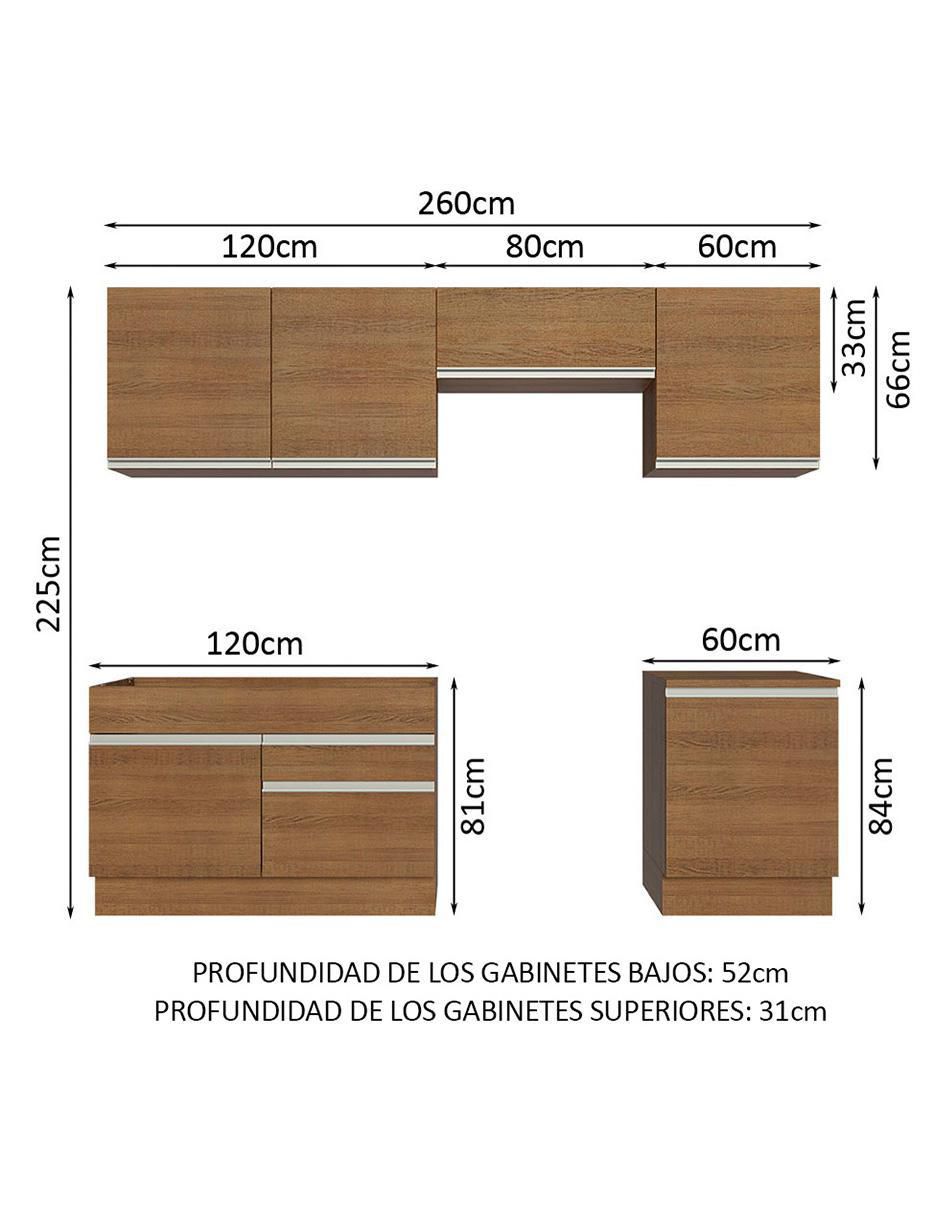 Cocina integral Glamy 12