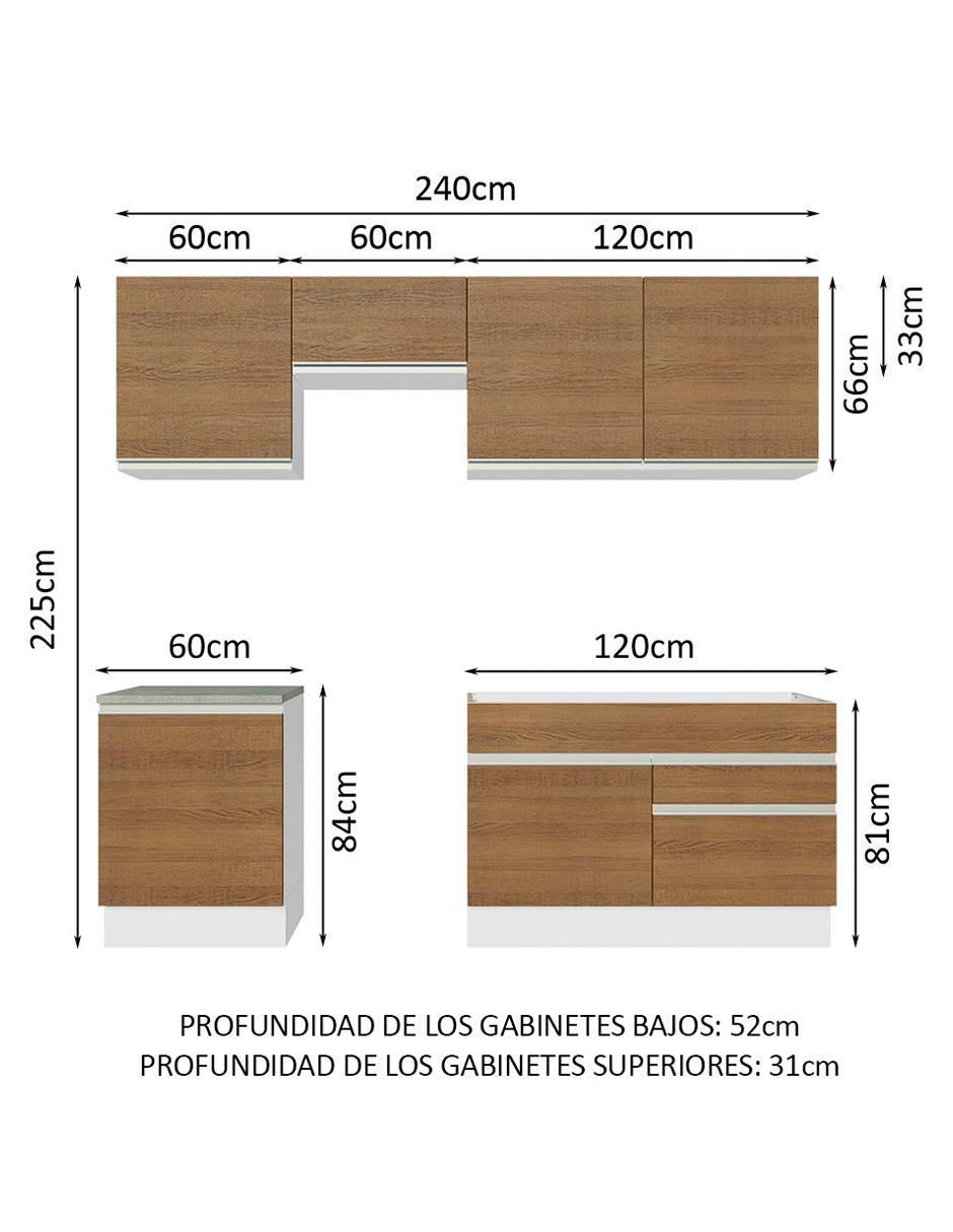 Cocina integral Glamy 12