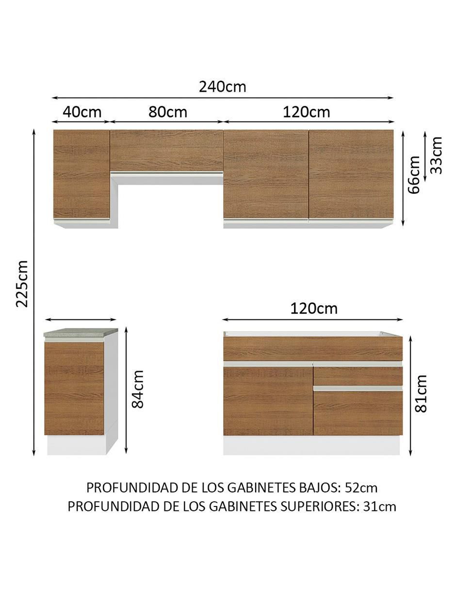 Cocina integral Glamy 11