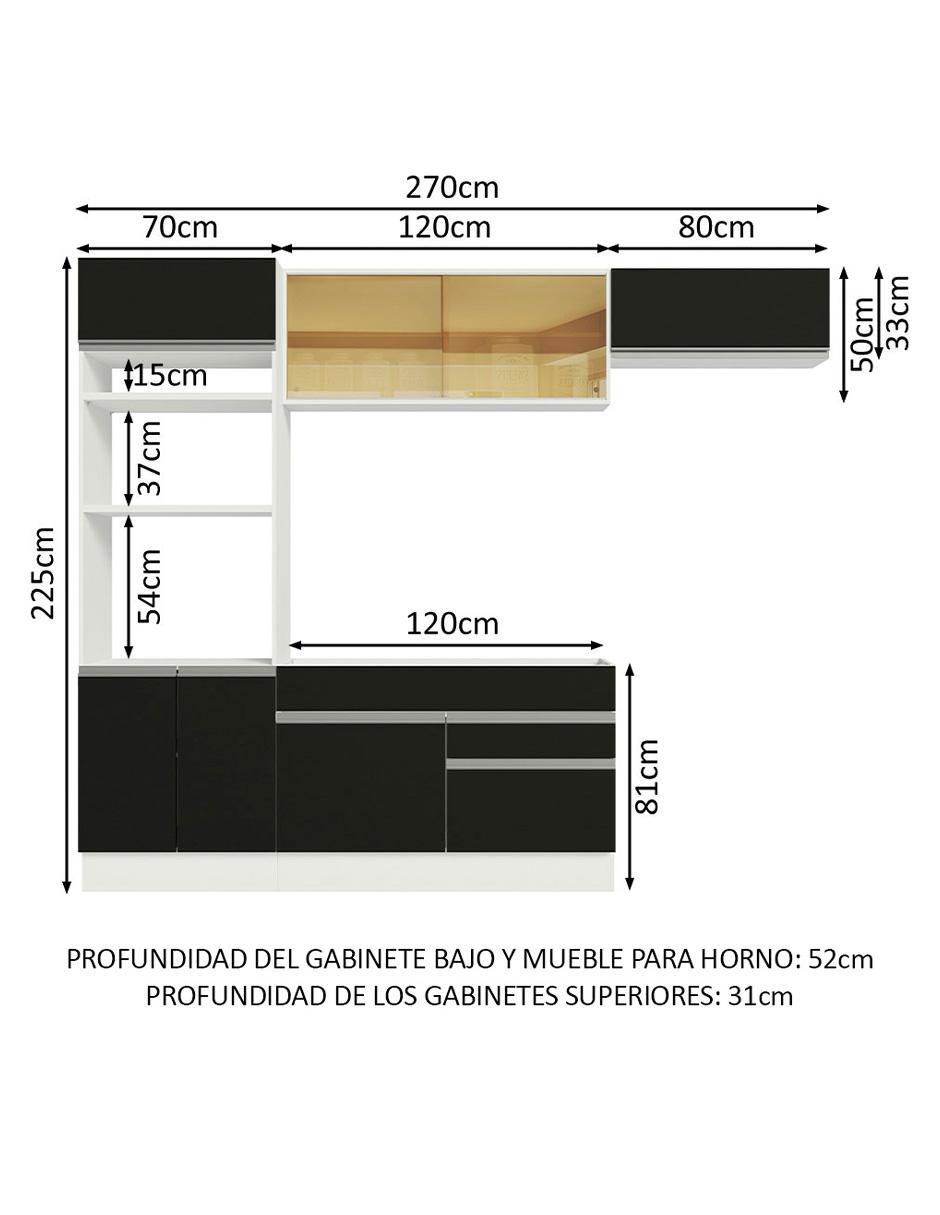 Cocina integral Glamy 11