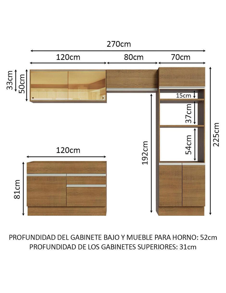 Cocina integral Glamy 10