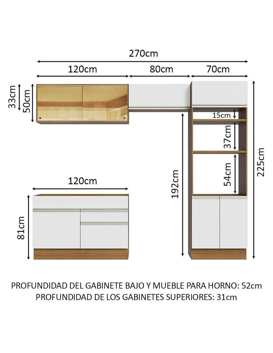 Cocina integral Glamy 10