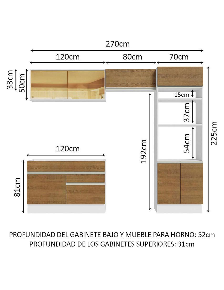 Cocina integral Glamy 10