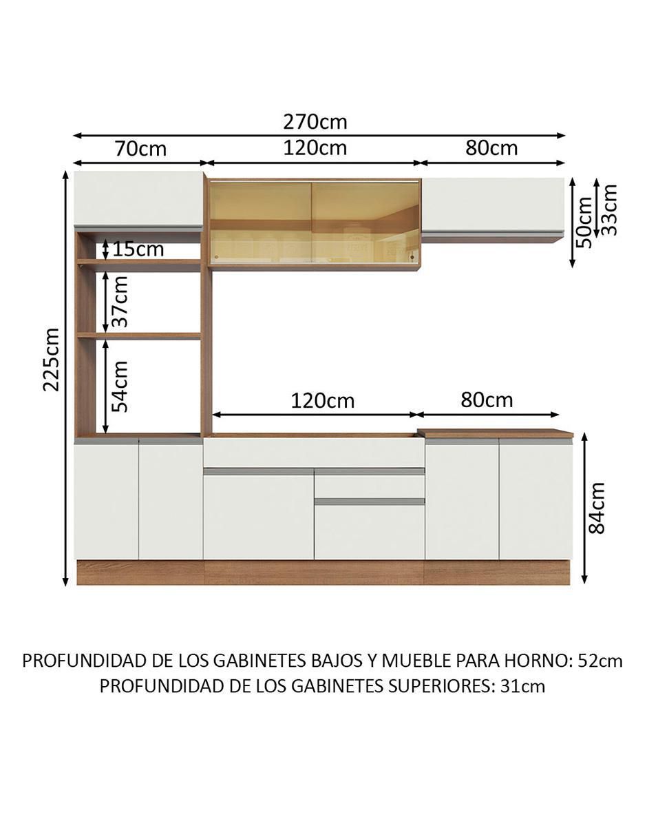 Cocina integral Glamy 10