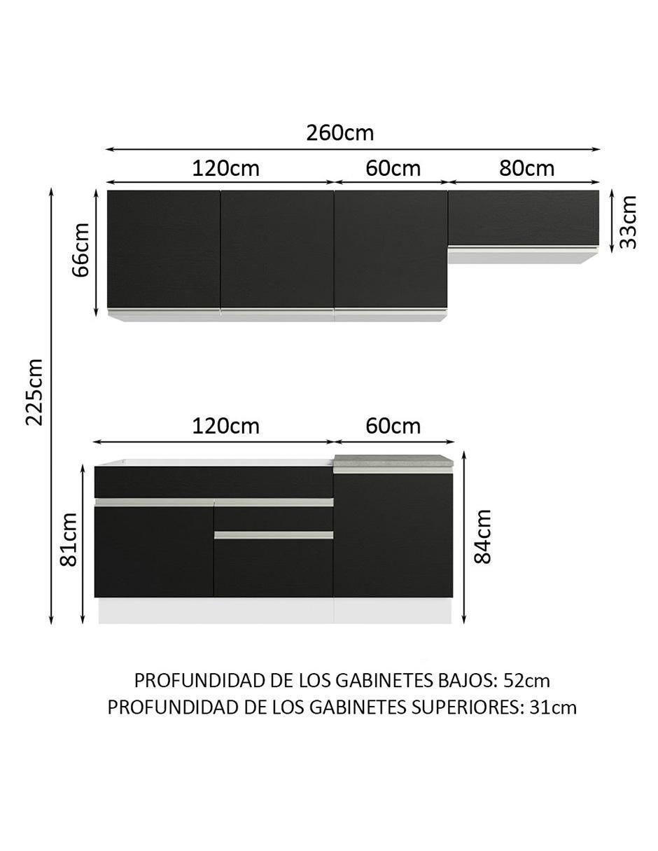 Cocina integral Glamy 11