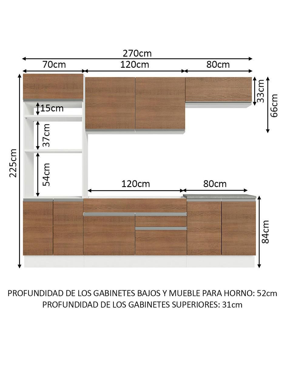 Cocina integral Glamy 12