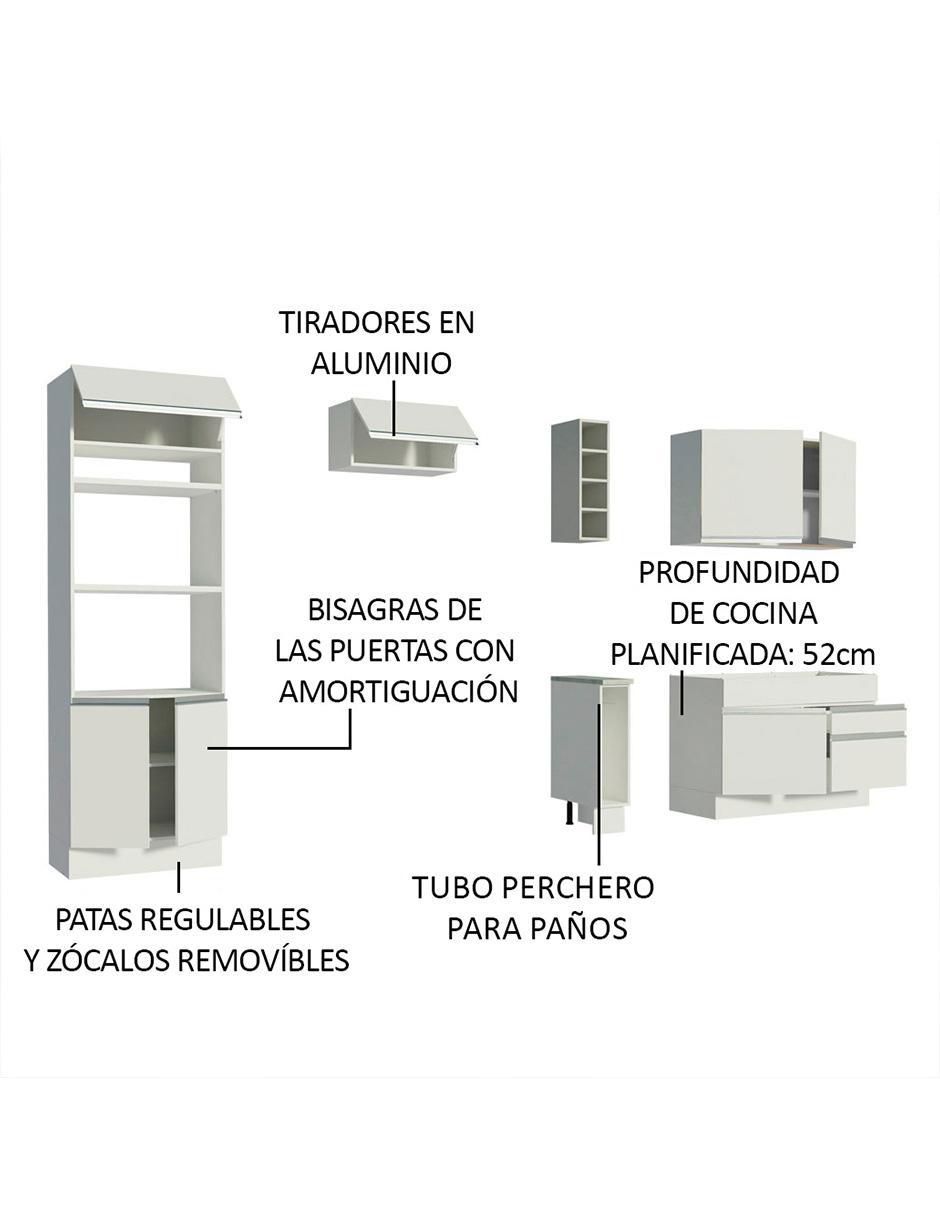 Cocina integral Jade Glamy 7