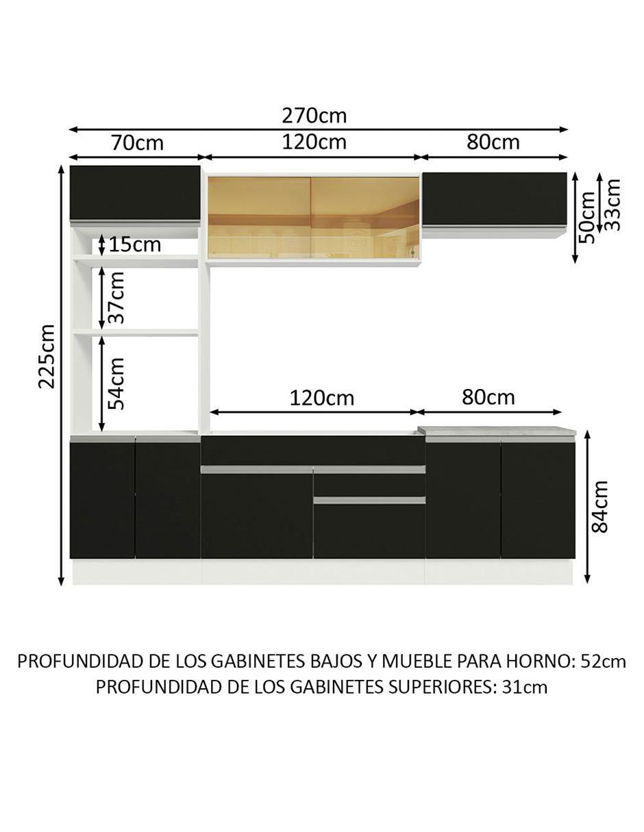Cocina integral Glamy 10