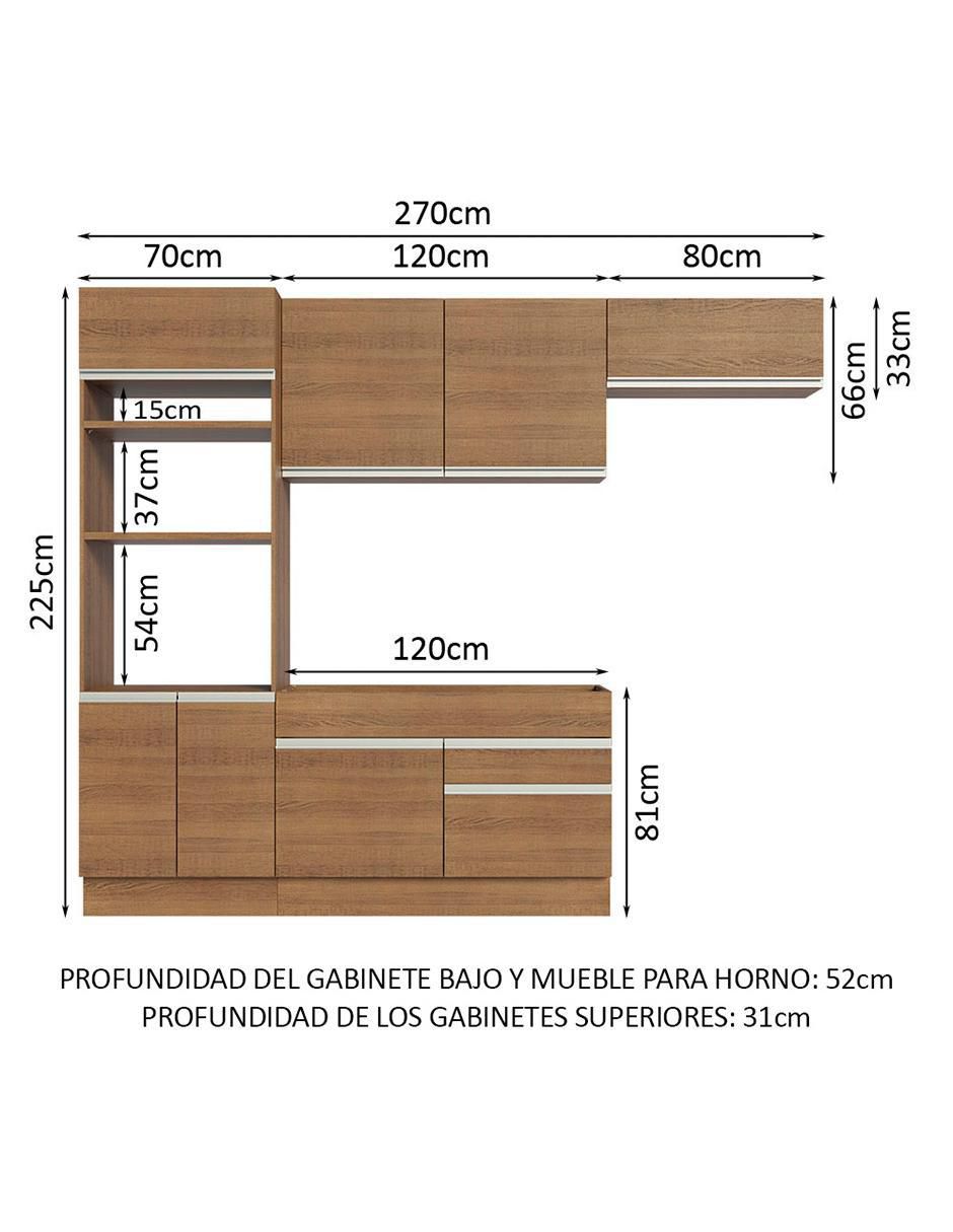 Cocina integral Glamy 12
