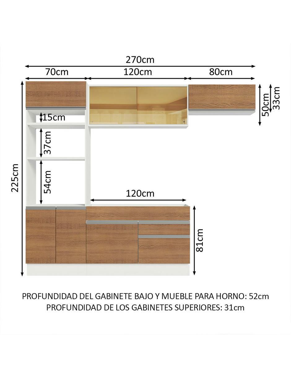 Cocina integral Glamy 10