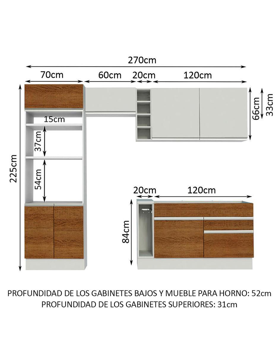 Cocina integral Jade Glamy 11