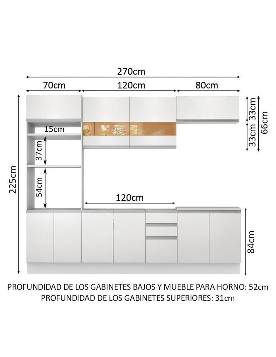 Cocina integral Atenas Glamy 11