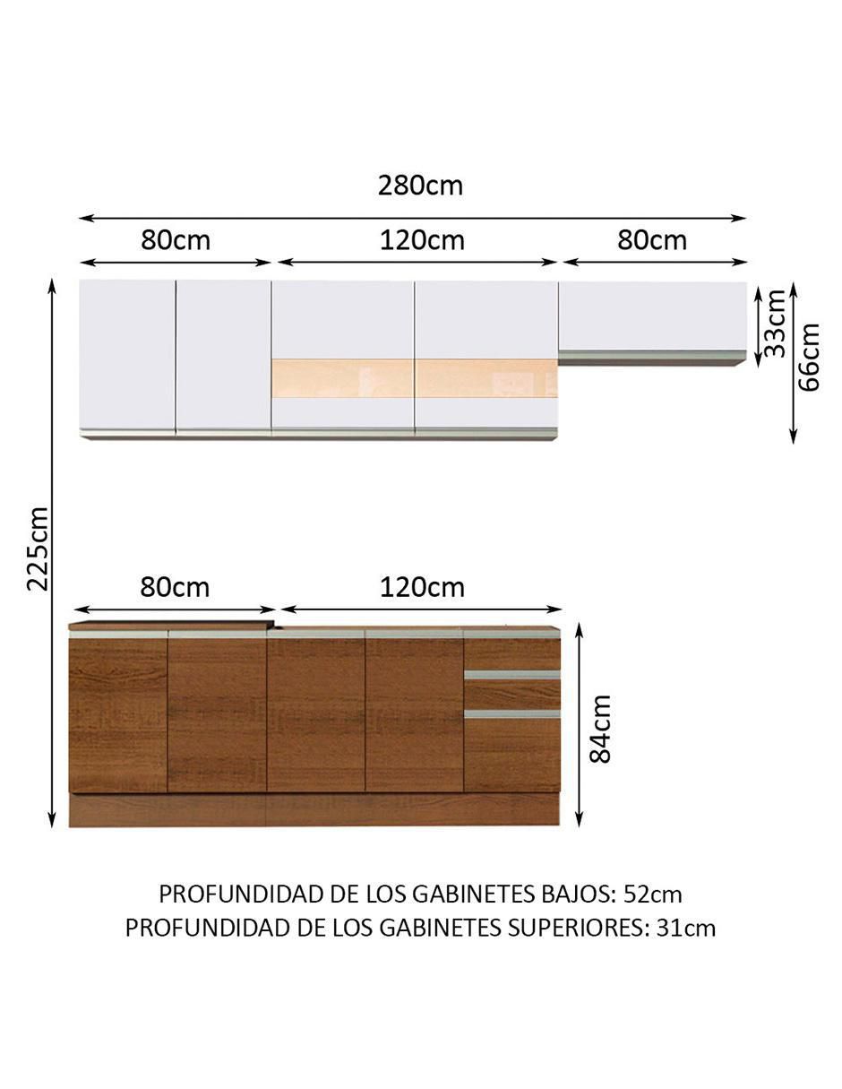 Cocina integral Marcela Glamy 11