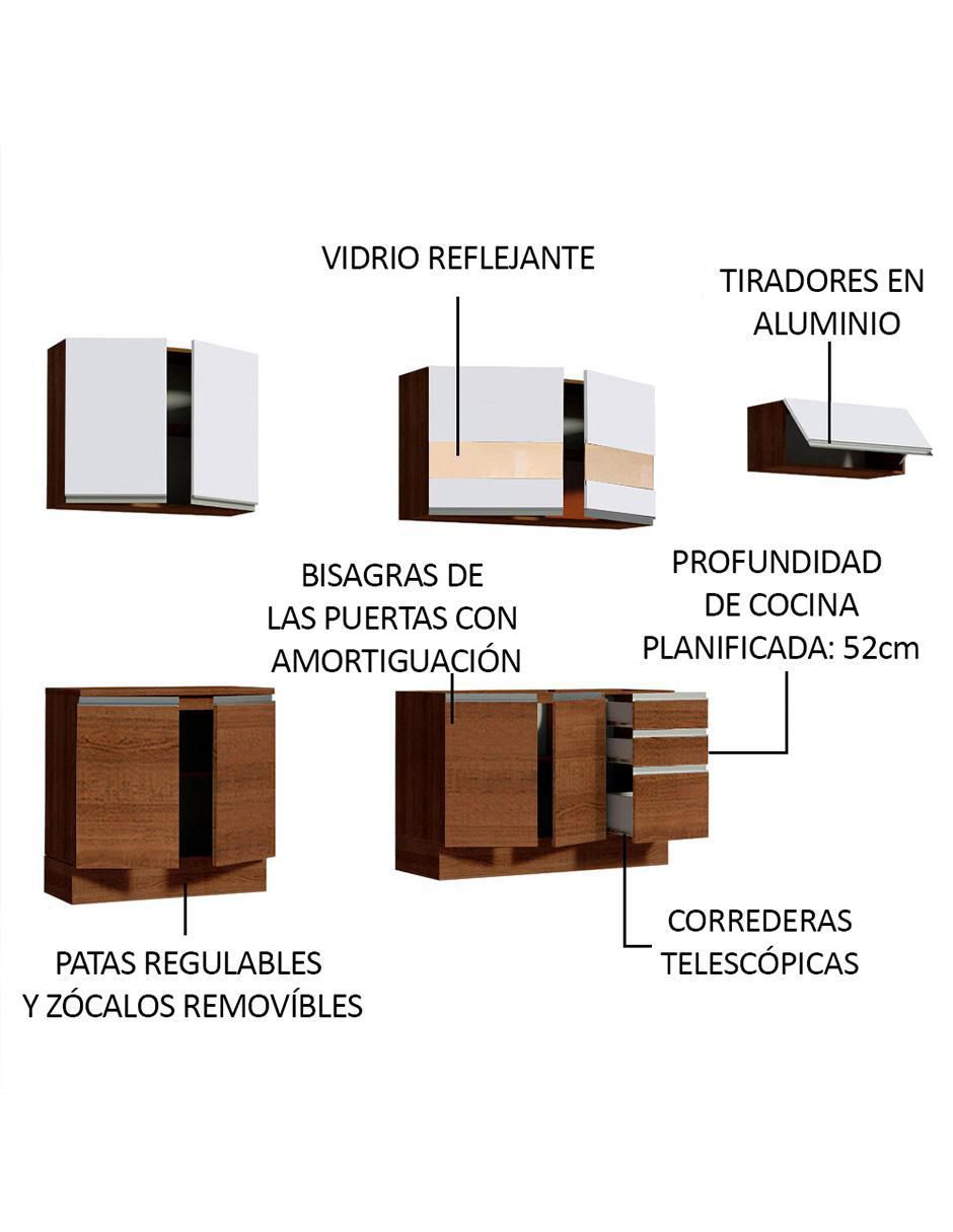 Cocina integral Marcela Glamy 6