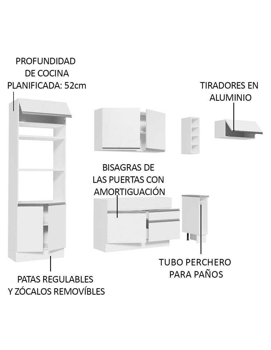 Cocina integral Safira Glamy 7