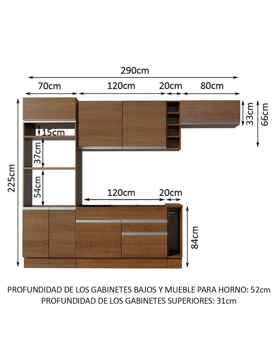 Cocina integral Safira Glamy 11
