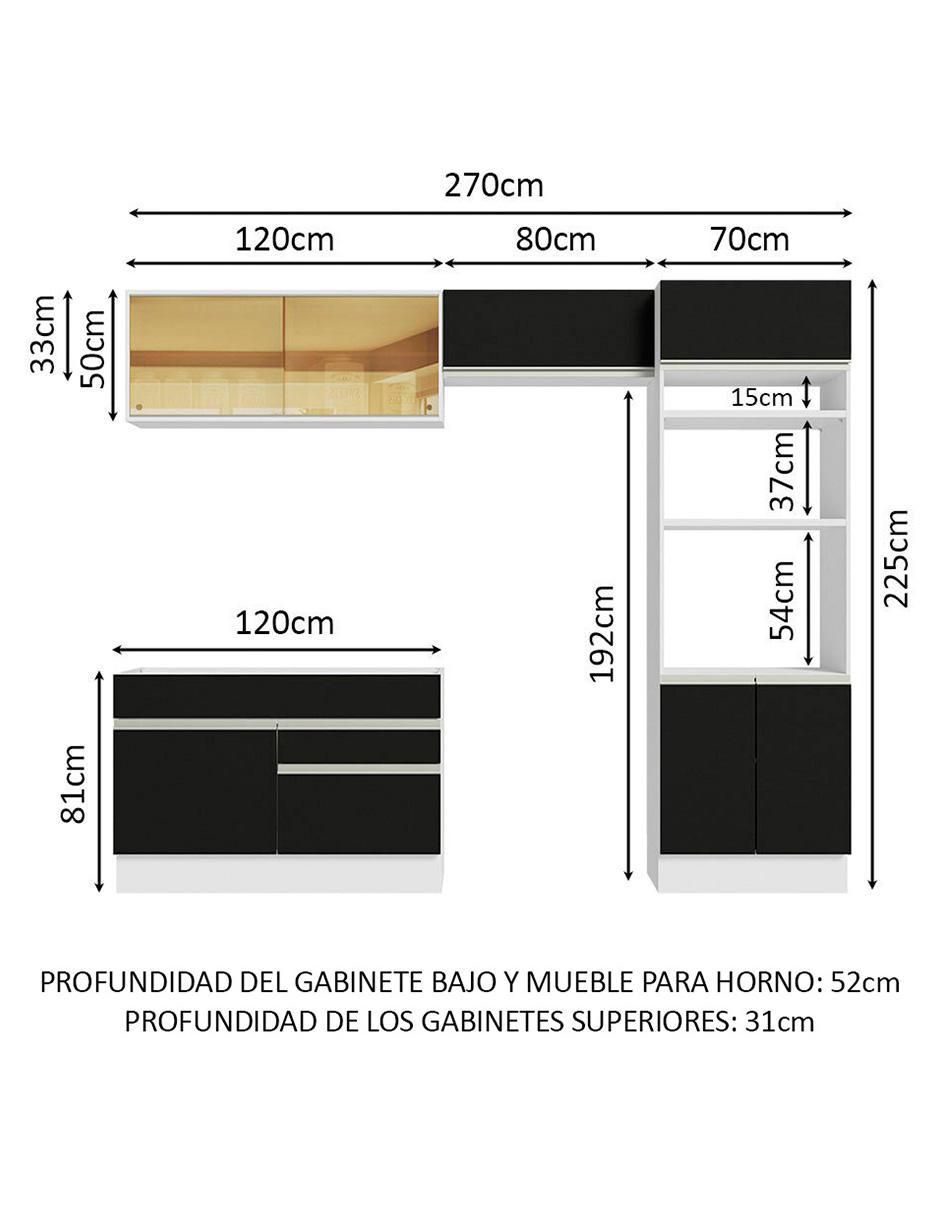 Cocina integral Glamy 10