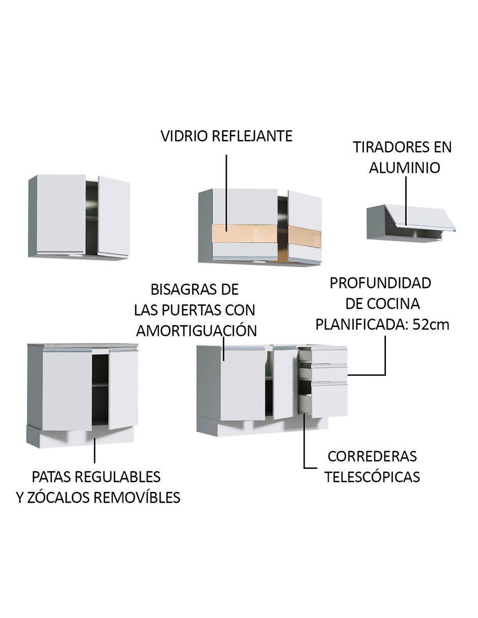 Cocina integral Marcela Glamy 6