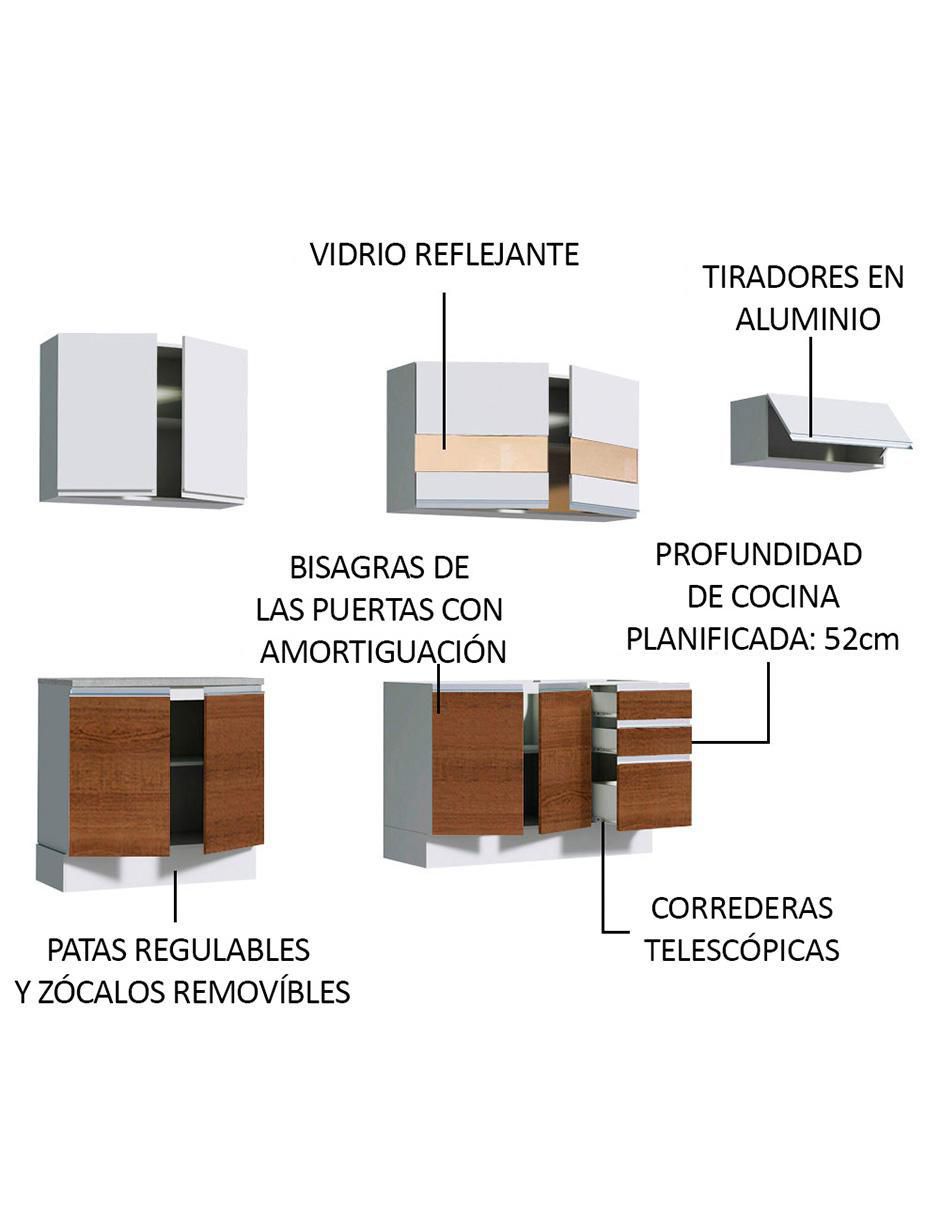 Cocina integral Marcela Glamy 7