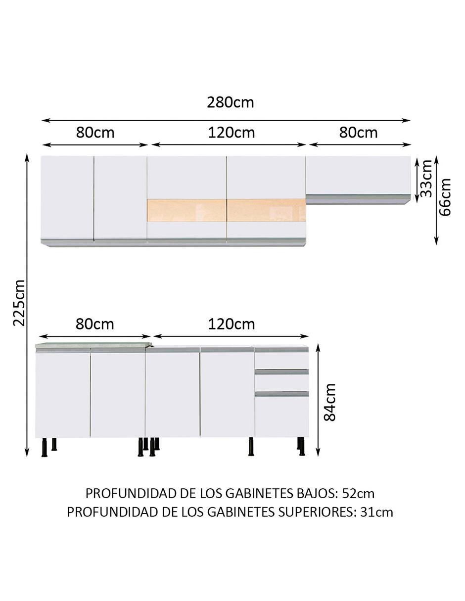 Cocina integral Glamy 10