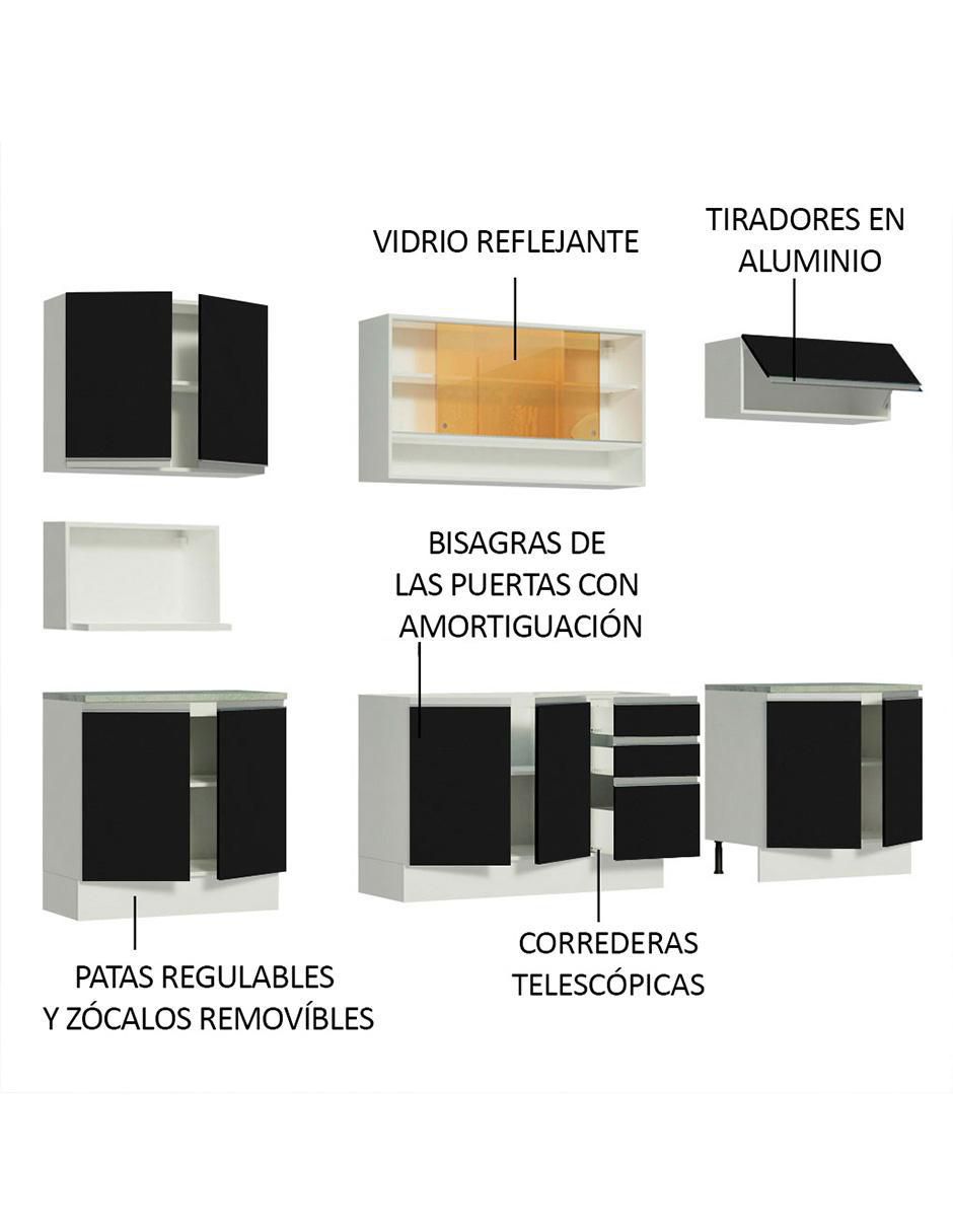 Cocina integral Genova Glamy 9