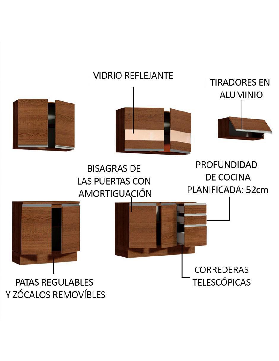 Cocina integral Marcela Glamy 7