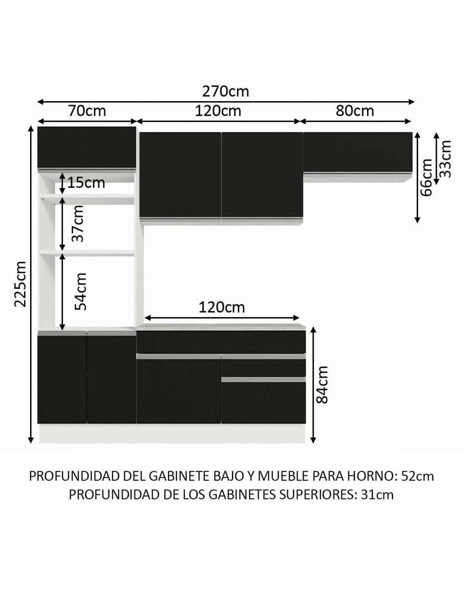 Cocina integral Glamy 11