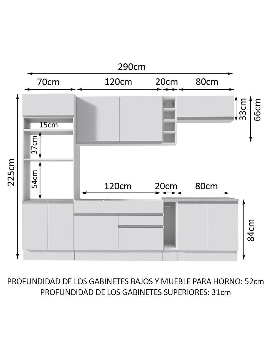 Cocina integral Vicenza Glamy 10