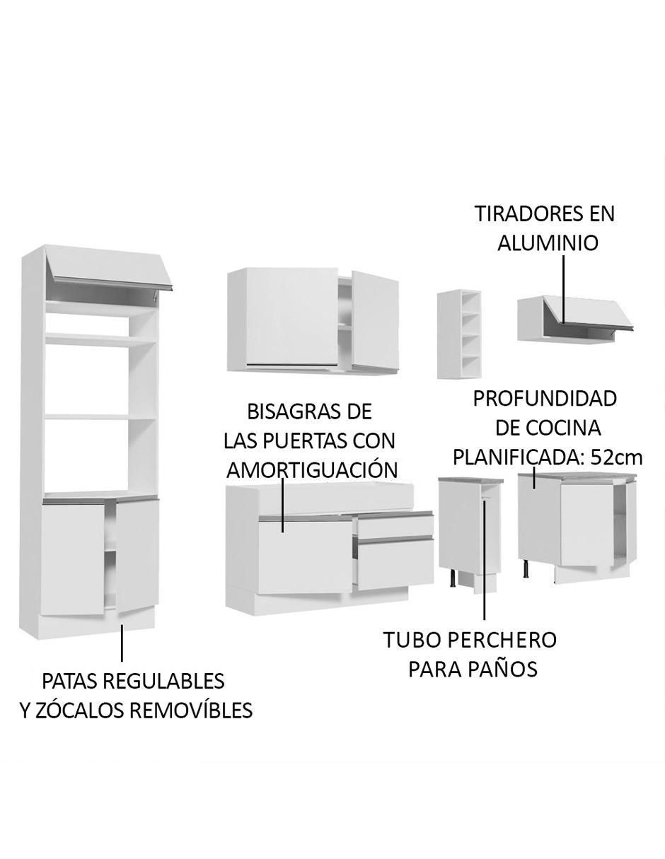 Cocina integral Vicenza Glamy 9