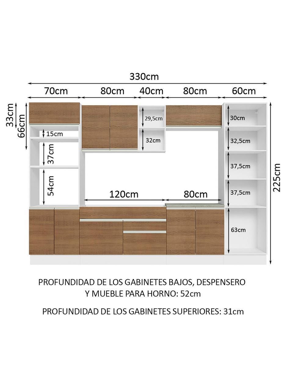 Cocina integral Glamy 12