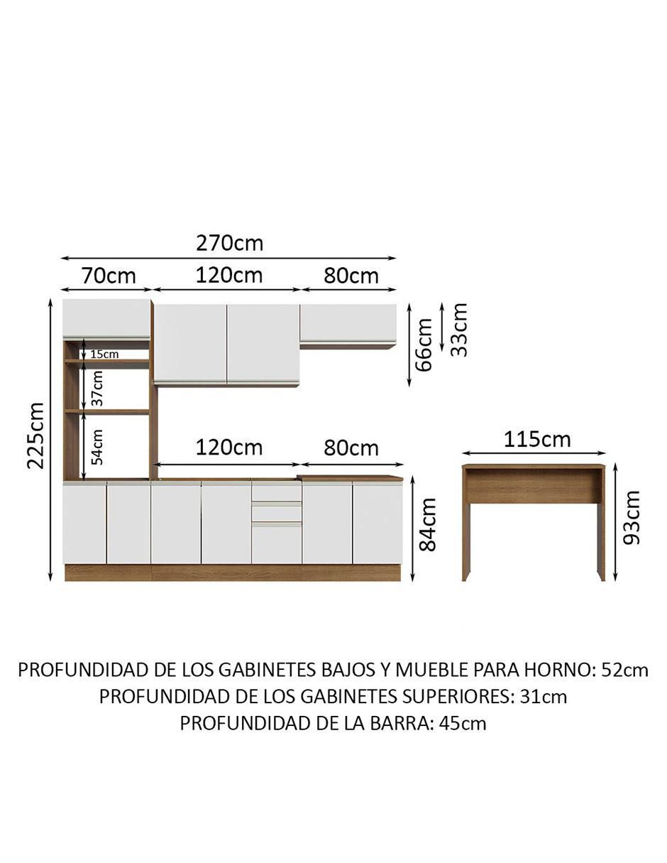 Cocina integral Glamy 11