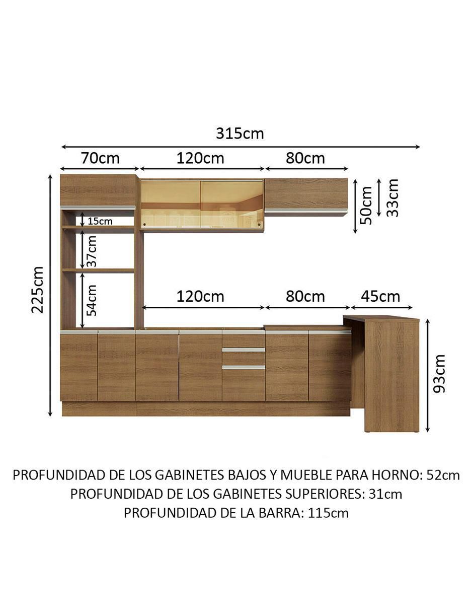 Cocina integral Glamy 11
