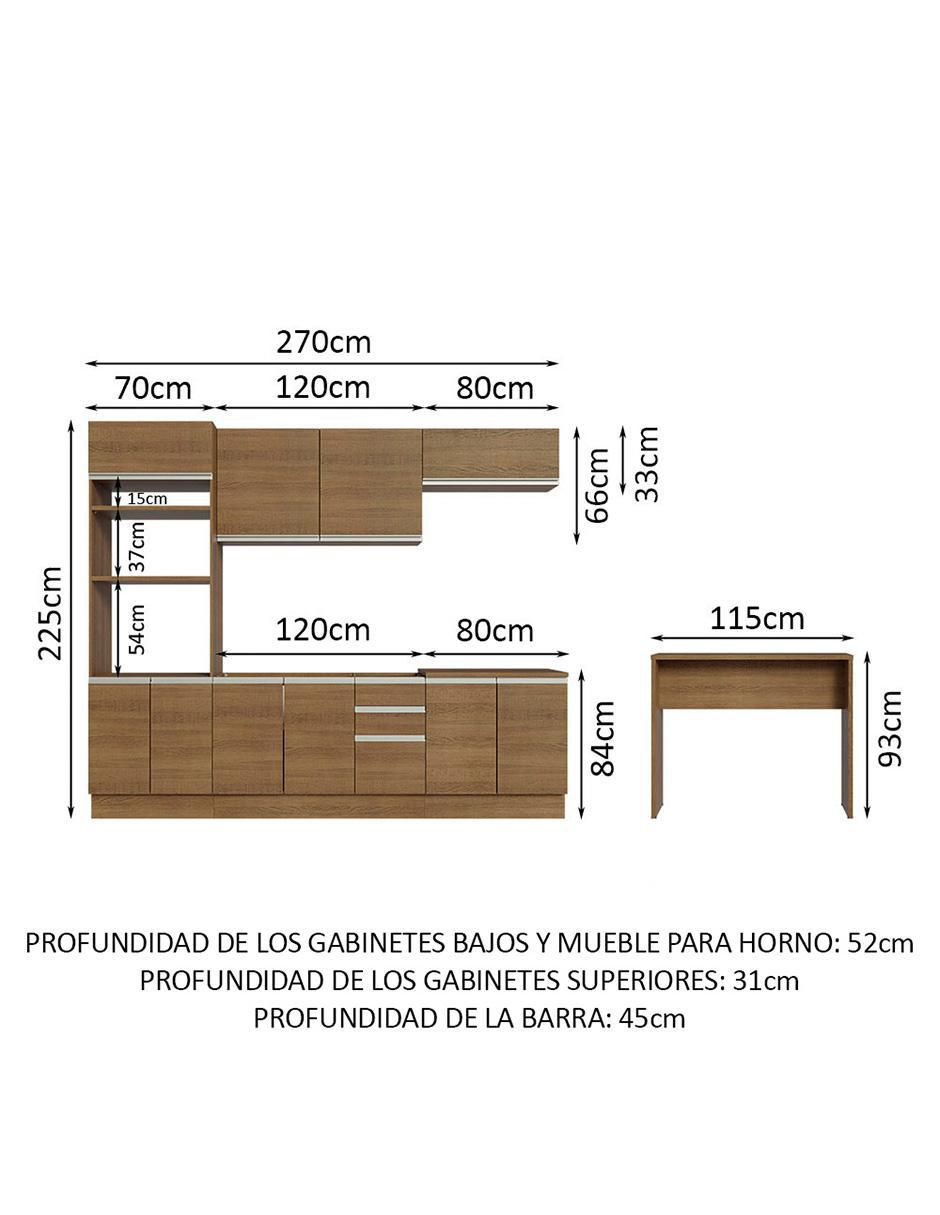 Cocina integral Glamy 11