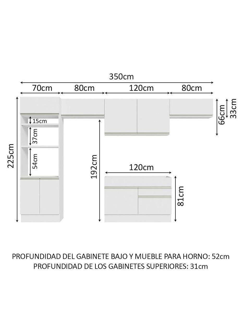 Cocina integral Glamy 10