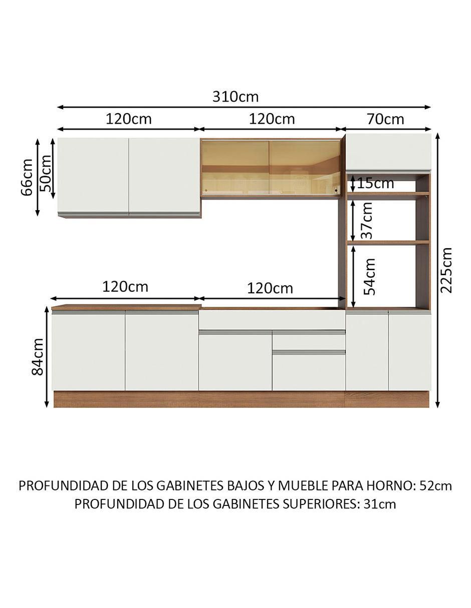 Cocina integral Glamy 10