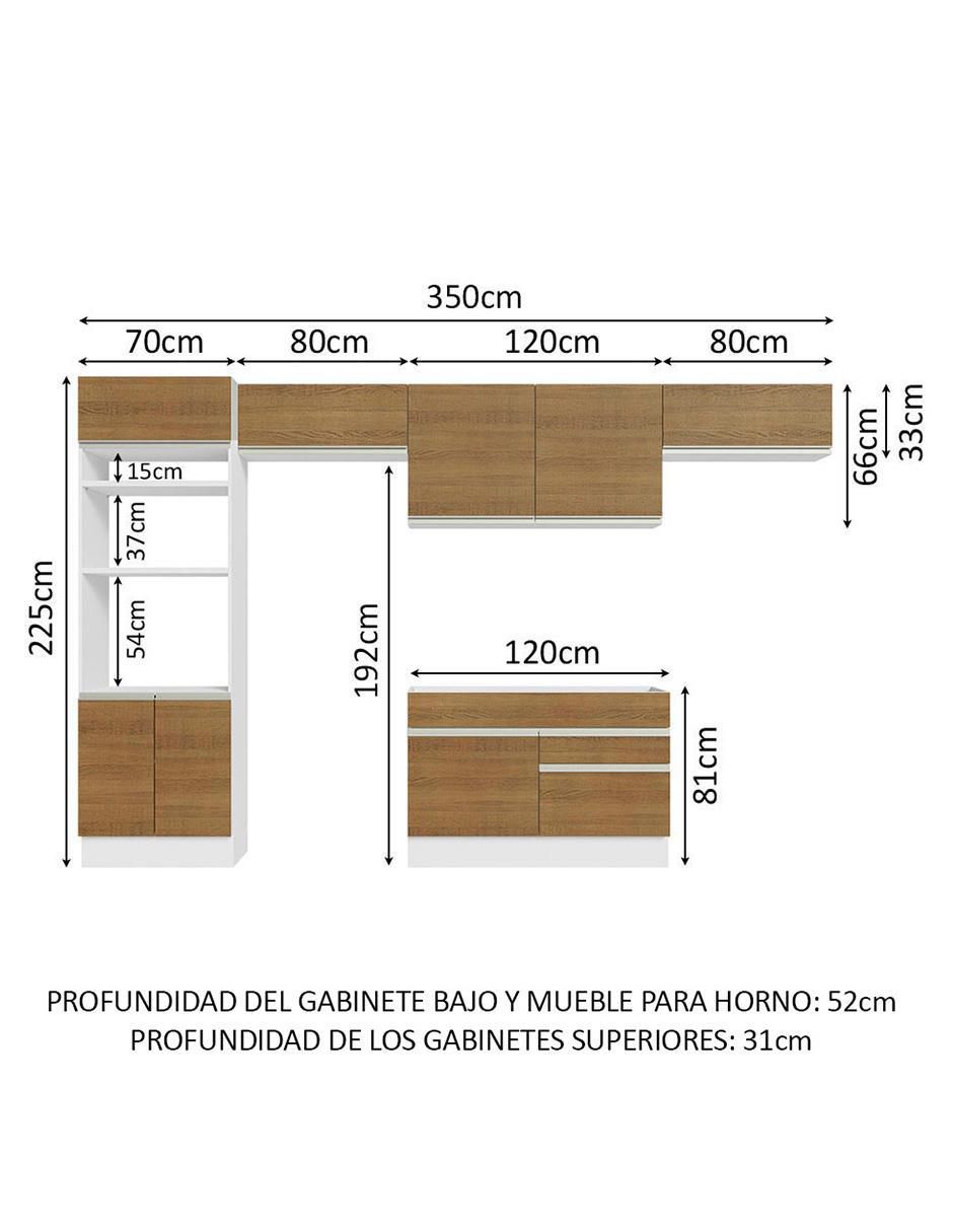 Cocina integral Glamy 6