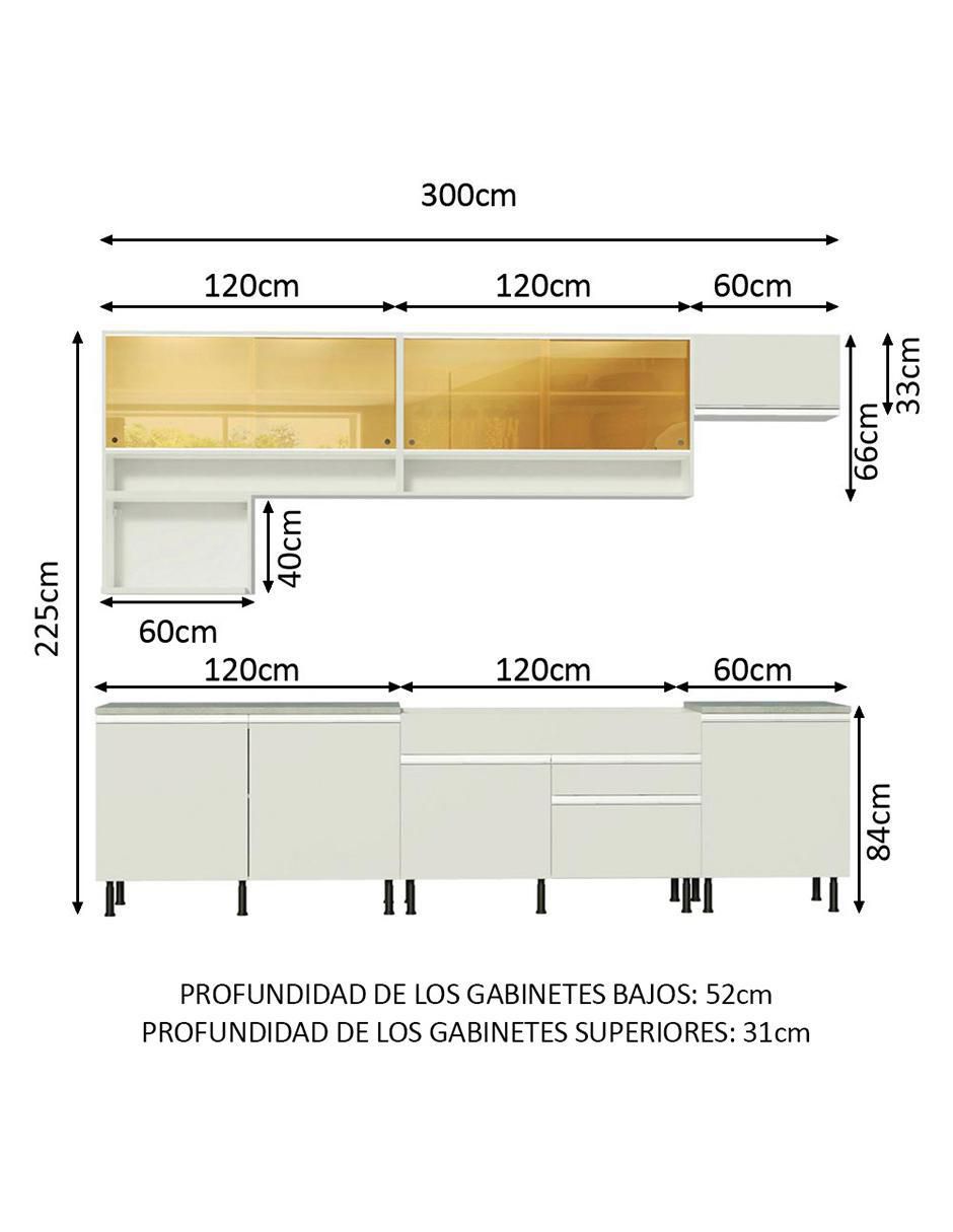 Cocina integral Verona Glamy 10