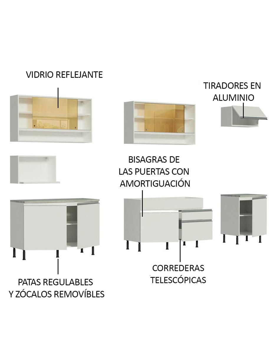 Cocina integral Verona Glamy 9